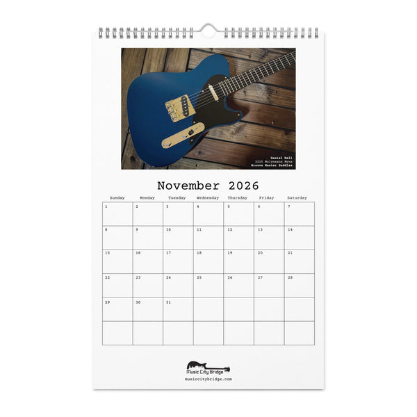 Music City Bridge 2026 Calendar - Music City Bridge