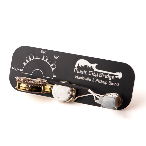 Nashville 3 Pickup Blend Wiring Harness - Music City Bridge