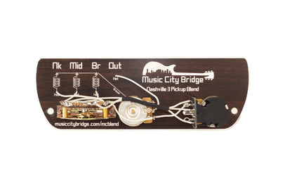 Nashville 3 Pickup Blend Wiring Harness - Music City Bridge
