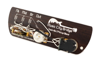 Nashville 3 Pickup Blend Wiring Harness - Music City Bridge